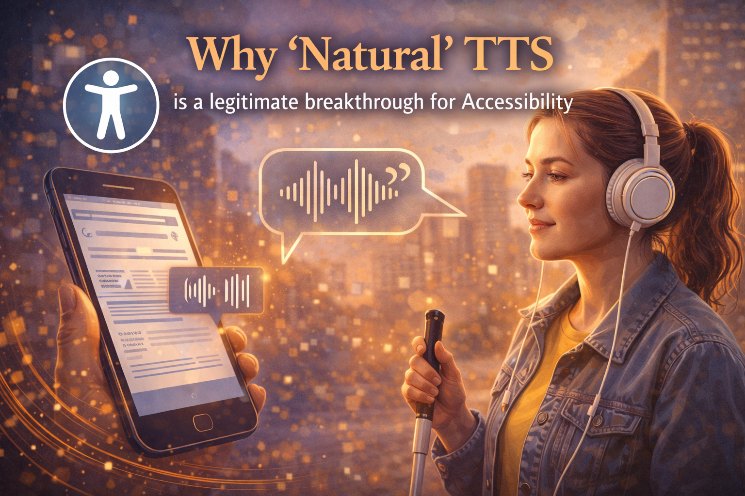 Why "Natural" TTS is a legitimate breakthrough for Accessibility